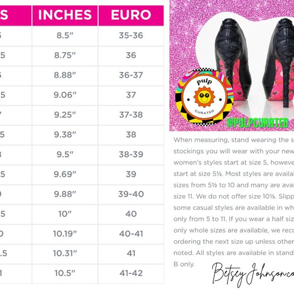 Betsey Johnson heel / Platform Heels / Leather Pump / Designer Shoe - Picture 7 of 7